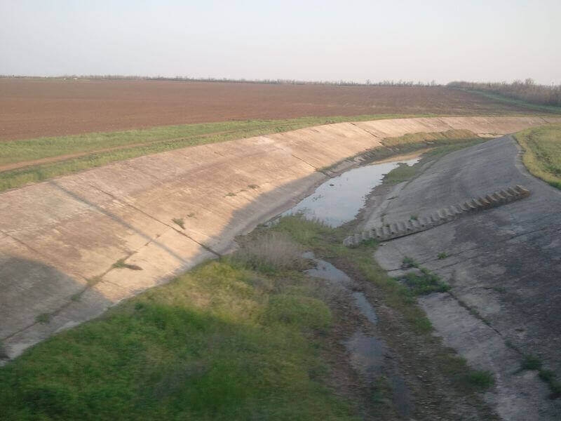 Запасы воды в Симферопольском водохранилище исчерпаны