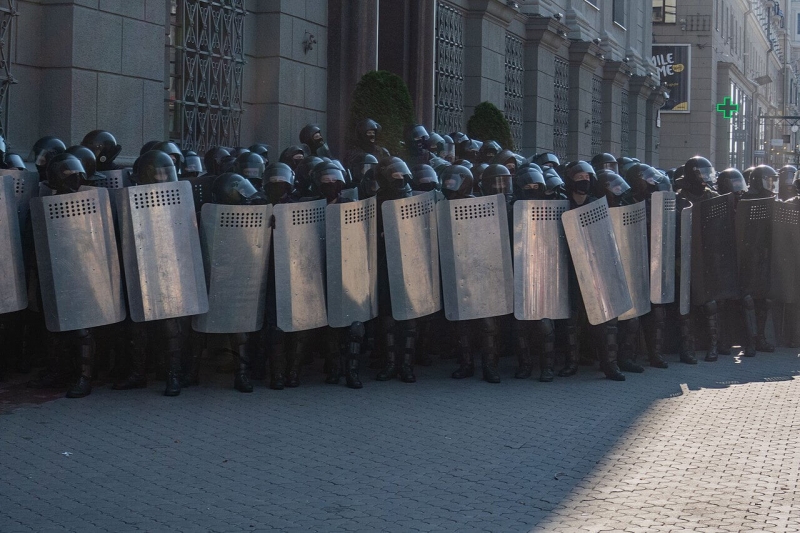 Массовое увольнение милицейских в Беларуси власти назвали фейком