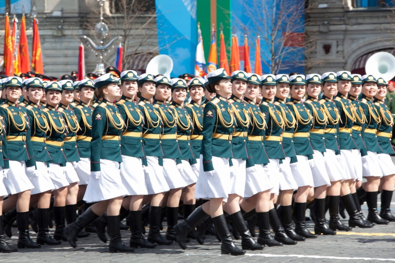 «Русская Планета» побывала на репетиции Парада Победы (фотоальбом)