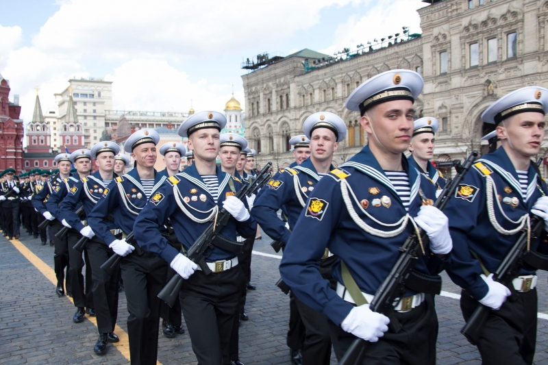 «Русская Планета» побывала на репетиции Парада Победы (фотоальбом)