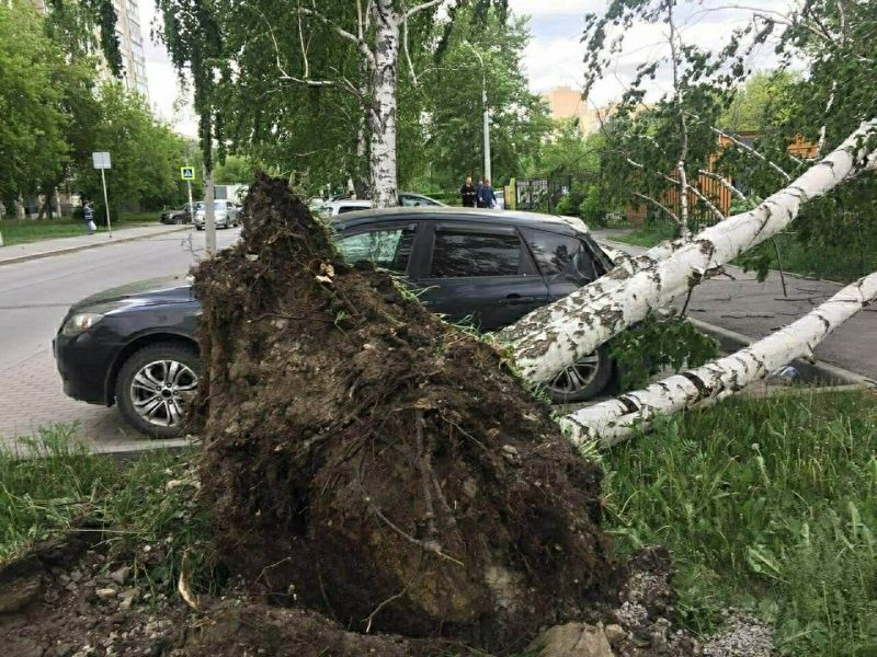 Сорванные крыши и погнутые кресты: ураган оставил без света десятки тысяч жителей