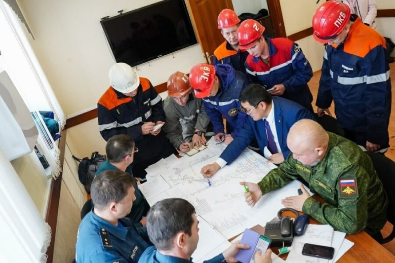 В ходе спасательной операции на шахте «Листвяжная» госпитализированы 15 спасателей