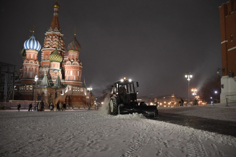 В новогоднем обращении Путина использовали прошлогодние кадры Москвы