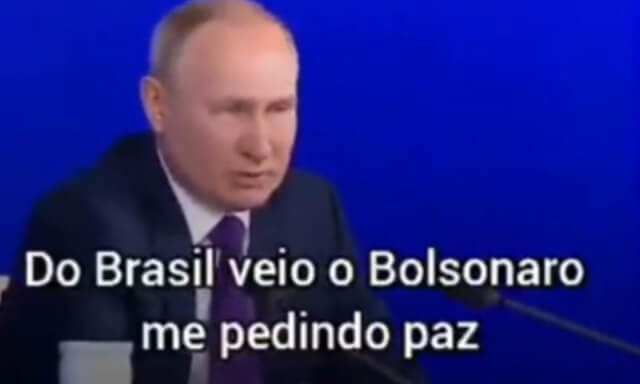 Путин «отменяет» вторжение на Украину по просьбе бразильского президента