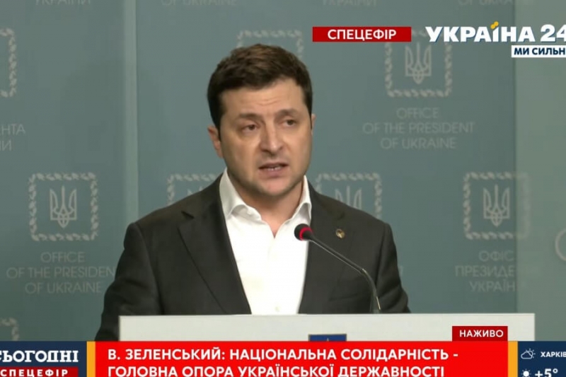 Владимир Зеленский обратился к рядовым россиянам на фоне нападения на Украину