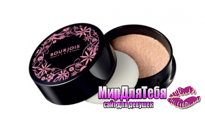 Bourjois Poudre Libre рассыпчатая пудра!