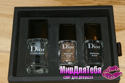 Сверкающая пудра для ногтей Nail Sparkling Powders, Dior!