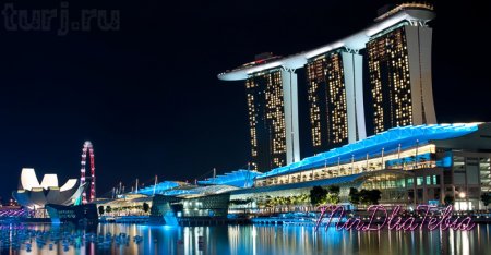 Отель Marina Bay Sands в Сингапуре!