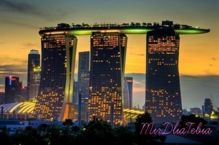 Отель Marina Bay Sands в Сингапуре!