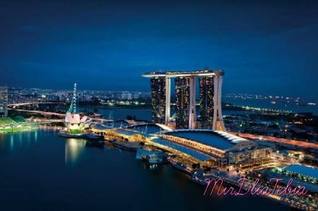 Отель Marina Bay Sands в Сингапуре!