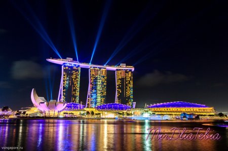 Отель Marina Bay Sands в Сингапуре!