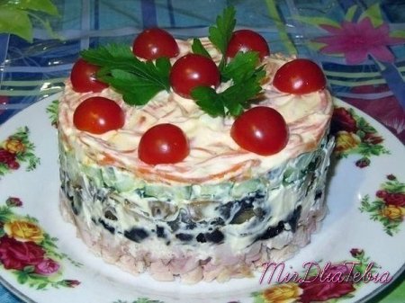 Салат "Вкуснятина"!