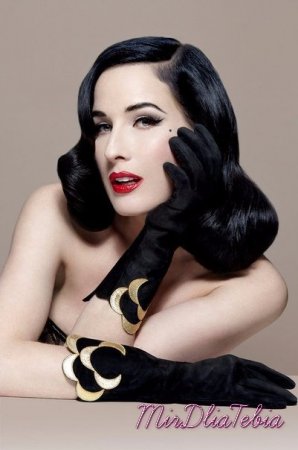 Dita Von Teese Debute Glove Collection!