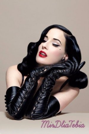 Dita Von Teese Debute Glove Collection!