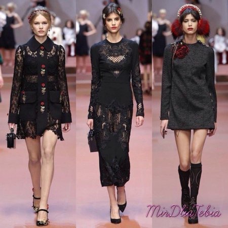 Показ Dolce&Gabbana Зима/2016 Fashion Show