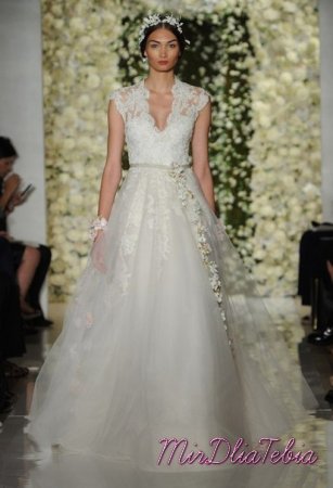 Reem Acra Bridal Fall 2015