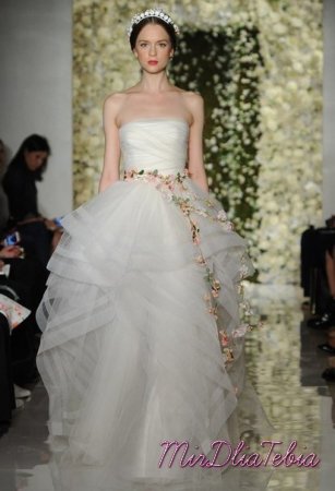 Reem Acra Bridal Fall 2015