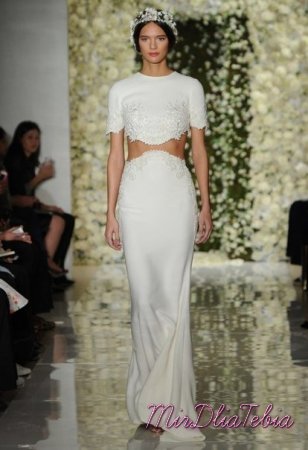 Reem Acra Bridal Fall 2015