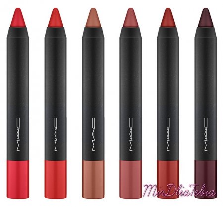 Новая линия матовых губных помад-карандашей MAC Velvetease Lip Pencil Collection Winter 2015 — 2016