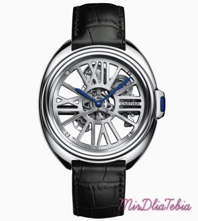 Новые часы Cl&#233; de Cartier Skeleton