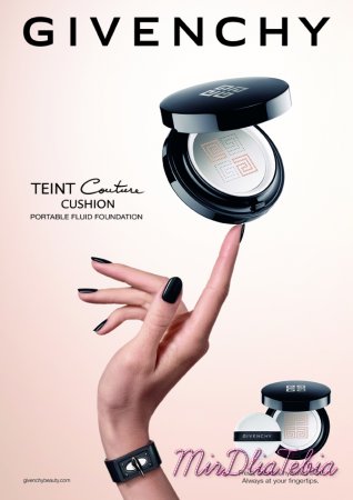 Новый тональный кушон Givenchy Teint Couture Cushion Portable Fluid Foundation Spring 2016