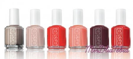 Новая коллекция лаков для ногтей Essie Sofi Fahrman Valentine Nail Collection 2016