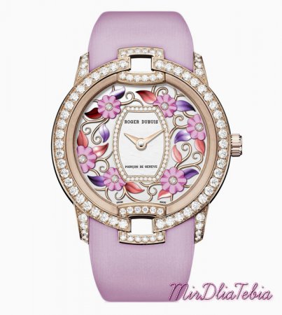 Blossom Velvet Pink — новые коллекционные женские часы Roger Dubuis