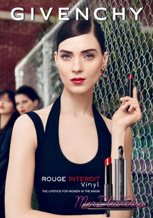 Новая линия губных помад Givenchy Rouge Interdit Vinyl Lipstick Spring 2016