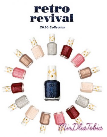 Юбилейная коллекция лаков для ногтей Essie Retro Revival Collection Spring 2016