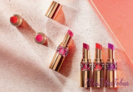 Новая коллекция для макияжа губ и ногтей YSL Rouge Volupte Shine Collection Spring 2016