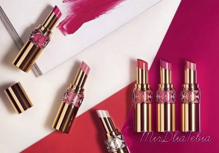 Новая коллекция для макияжа губ и ногтей YSL Rouge Volupte Shine Collection Spring 2016