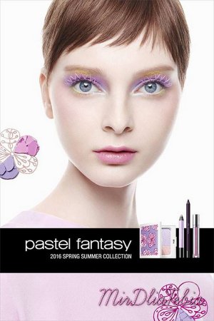 Весенне-летняя коллекция макияжа Shu Uemura Pastel Fantasy Makeup Collection Spring Summer 2016