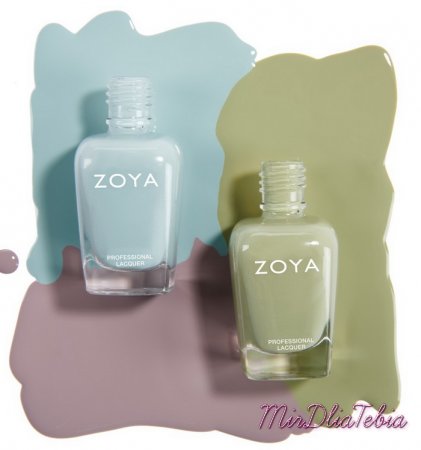 Весенняя коллекция лаков для ногтей Zoya Whispers Collection Spring 2016