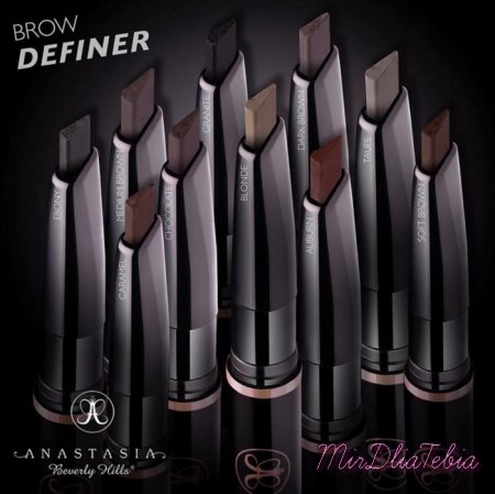 Новые карандаши для бровей Anastasia Beverly Hills Brow Definer