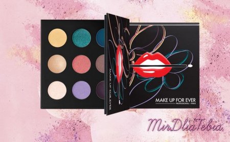 Новая палетка теней для век Make Up for Ever Rebellious Flowers Palette Spring 2016