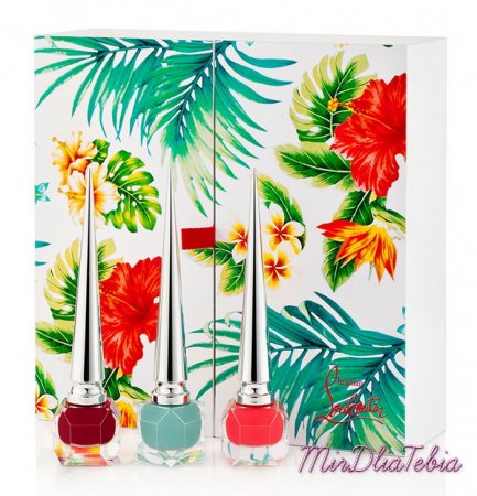 Новые наборы лаков для ногтей Christian Louboutin Hawaii Kawaii Nail Collection Spring 2016