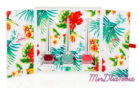 Новые наборы лаков для ногтей Christian Louboutin Hawaii Kawaii Nail Collection Spring 2016