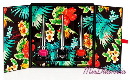 Новые наборы лаков для ногтей Christian Louboutin Hawaii Kawaii Nail Collection Spring 2016