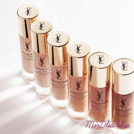 Обновленная версия тональной основы YSL Touche Eclat Le Teint Radiance Awakening Foundation SPF 22 Spring 2016