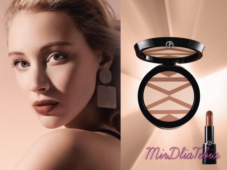 Весенне-летняя коллекция макияжа Giorgio Armani Sepia Makeup Collection Spring Summer 2016