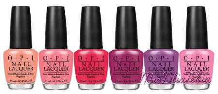 Весенняя коллекция лаков для ногтей OPI New Orleans Nail Collection Spring 2016