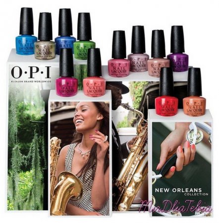 Весенняя коллекция лаков для ногтей OPI New Orleans Nail Collection Spring 2016