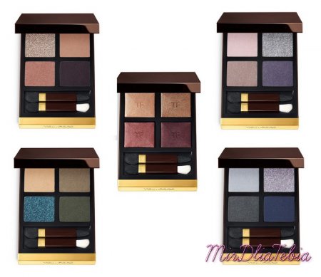 Новые тени для век Tom Ford Eye Color Quads Spring 2016