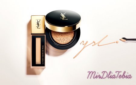 Новый тональный кушон YSL Le Cushion Encre de Peau Spring 2016