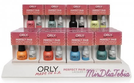 Новые наборы для ногтей Orly Perfect Pair