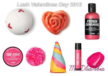 Праздничная коллекция средств для тела к 14 февраля Lush Valentines Day 2016