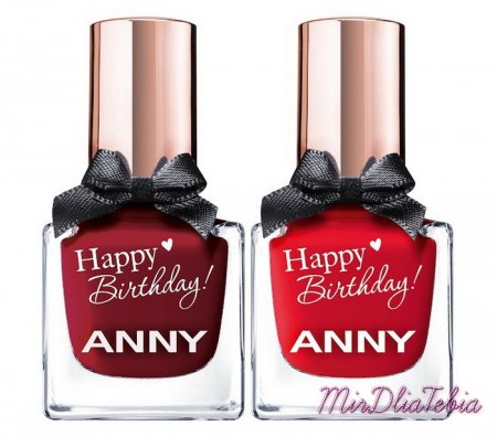 Праздничная коллекция лаков для ногтей Anny Happy 5th Annyversary Nail Collection Spring 2016