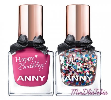 Праздничная коллекция лаков для ногтей Anny Happy 5th Annyversary Nail Collection Spring 2016