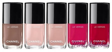 Обновленная линейка лаков для ногтей Chanel Le Vernis Nail Collection Spring 2016