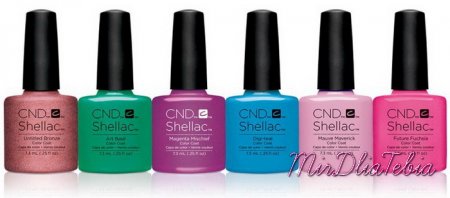 Весенняя коллекция CND Shellac Art Vandal Nail Collection Spring 2016